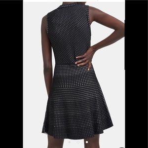 Theory Stitched Dress in Stretch Knit
